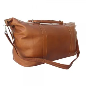 Piel Leather Large Carry On Duffle Bag