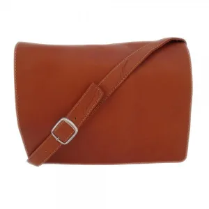 Piel Leather Small Handbag with Organizer