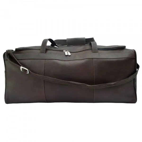 Piel Leather Traveler's Select Large Duffel Bag