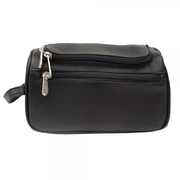 Piel Leather U Zip Toiletry Kit
