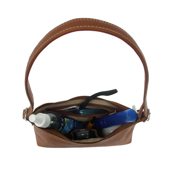 Piel Leather Woman's Mini Shoulder Bag