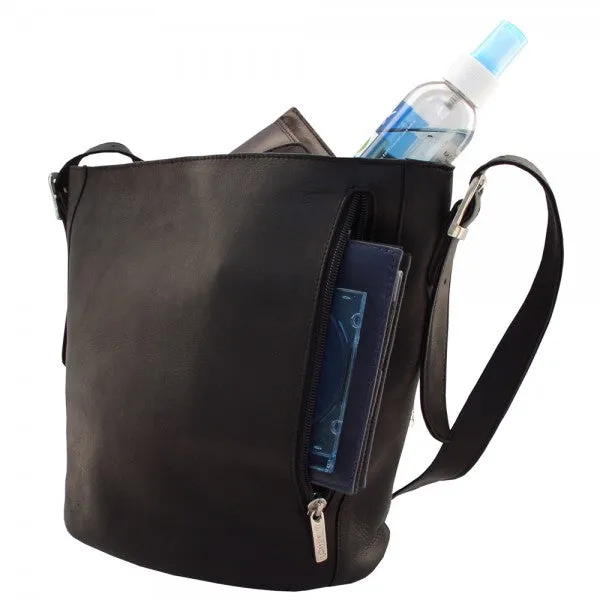 Piel Leather Women's Bucket Bag
