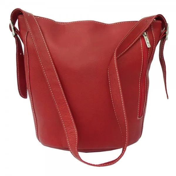Piel Leather Women's Bucket Bag