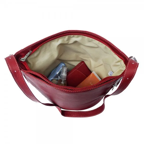 Piel Leather Women's Bucket Bag