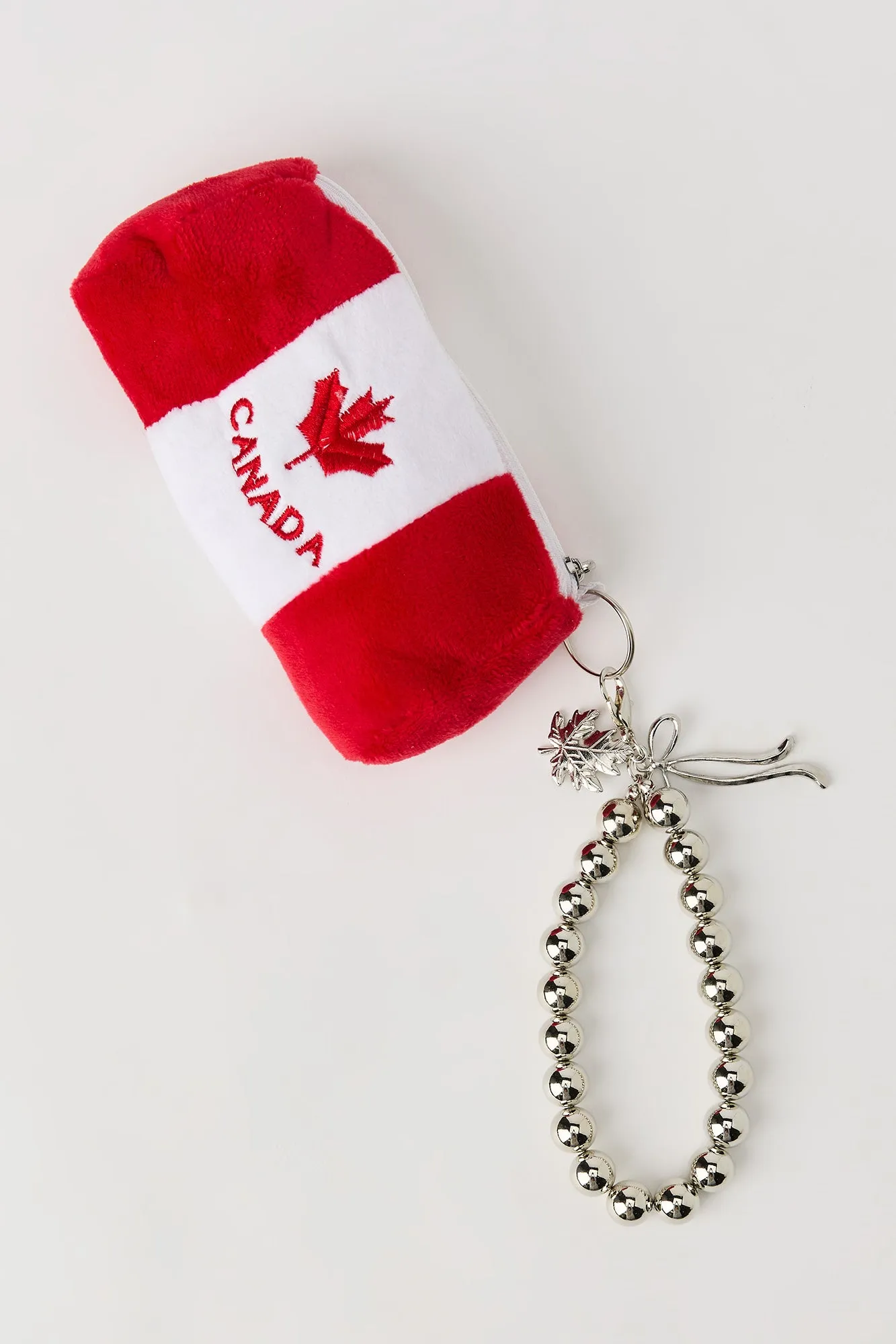 Porte-monnaie en peluche Canada Day