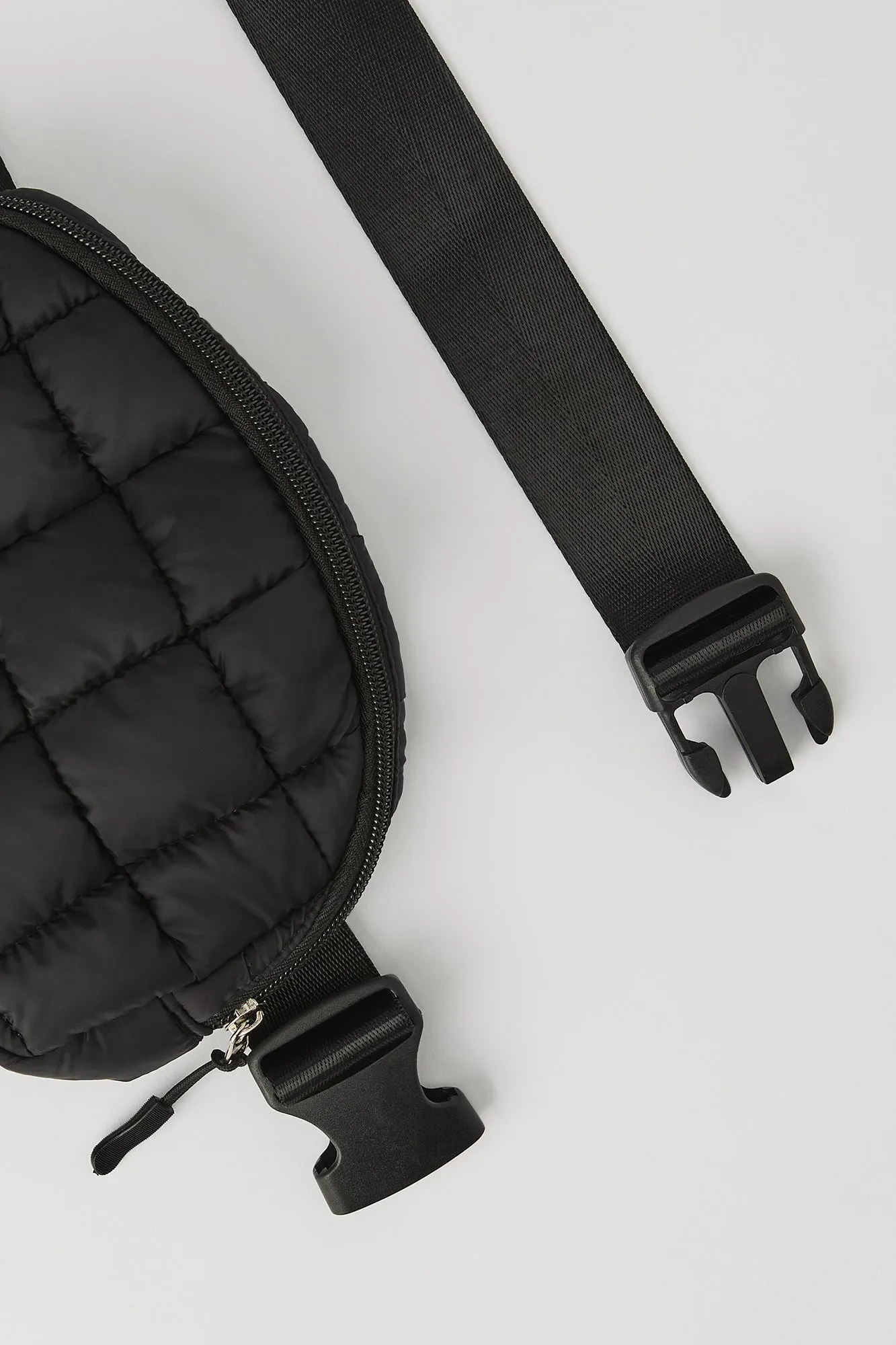 Sac banane matelassé en nylon pour fille