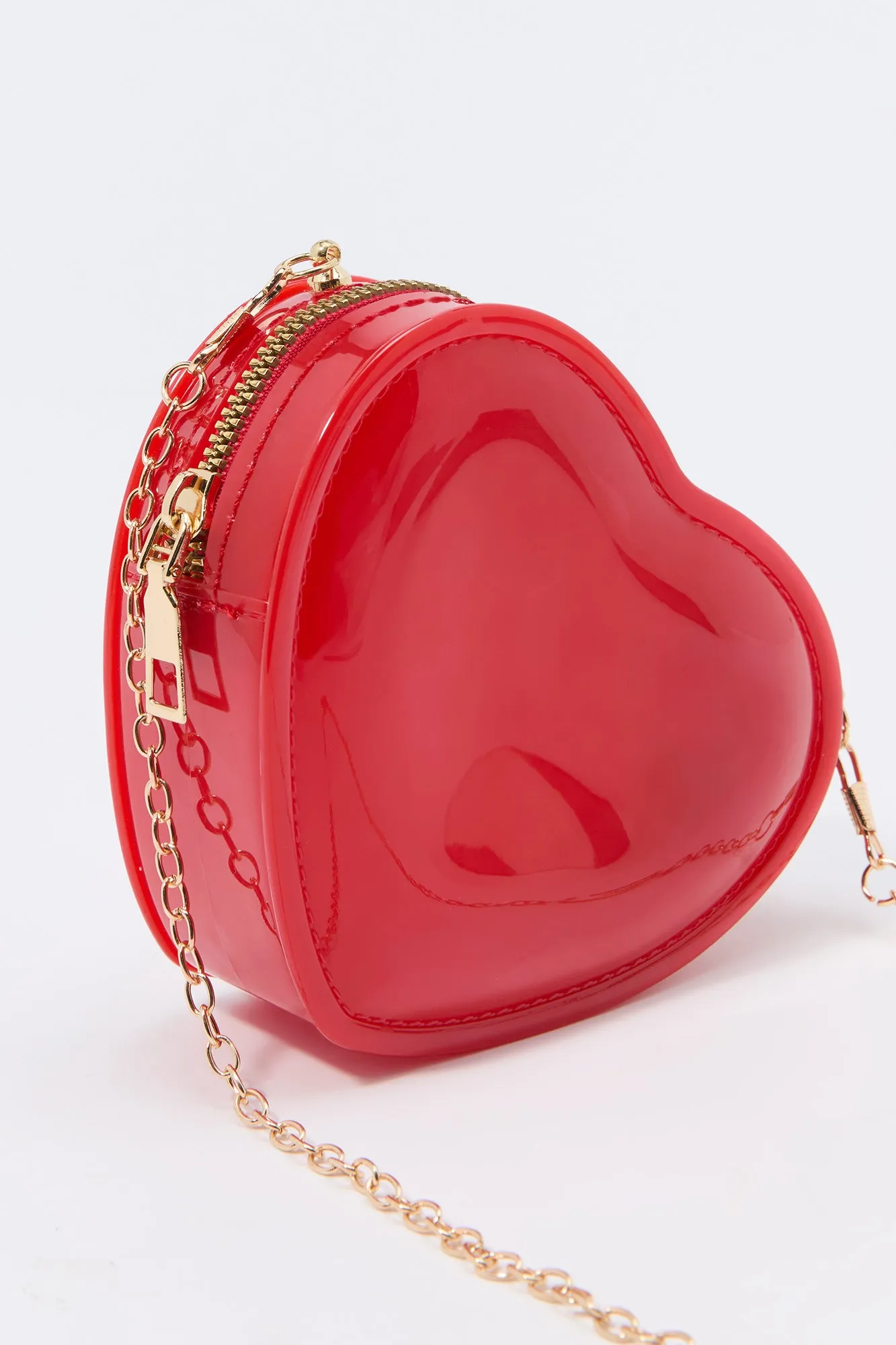 Sac à bandoulière en forme de cœur pour filles