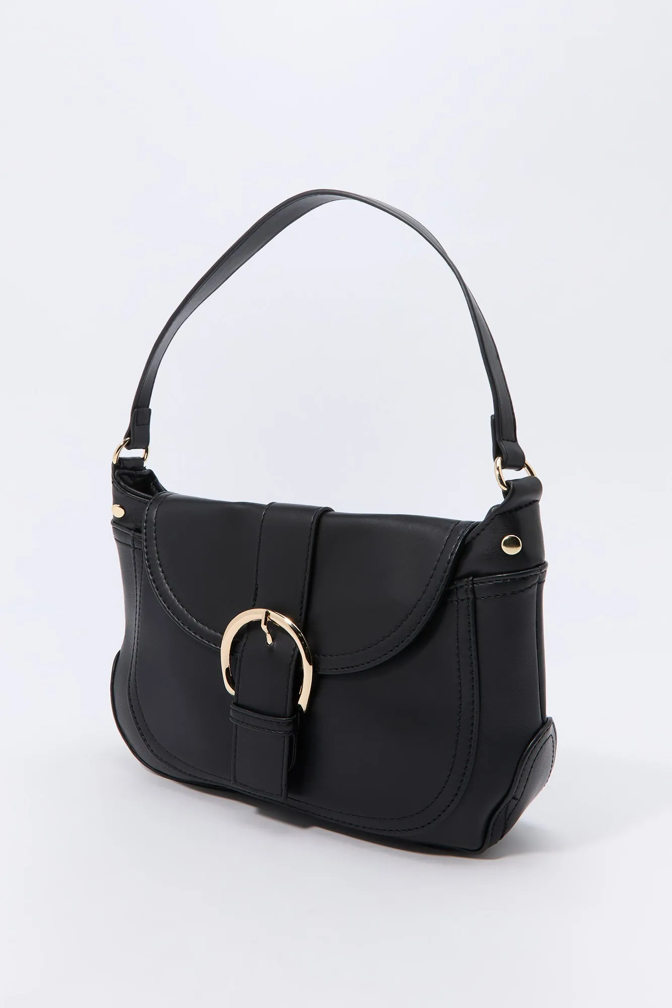 Sac à main en similicuir avec boucle