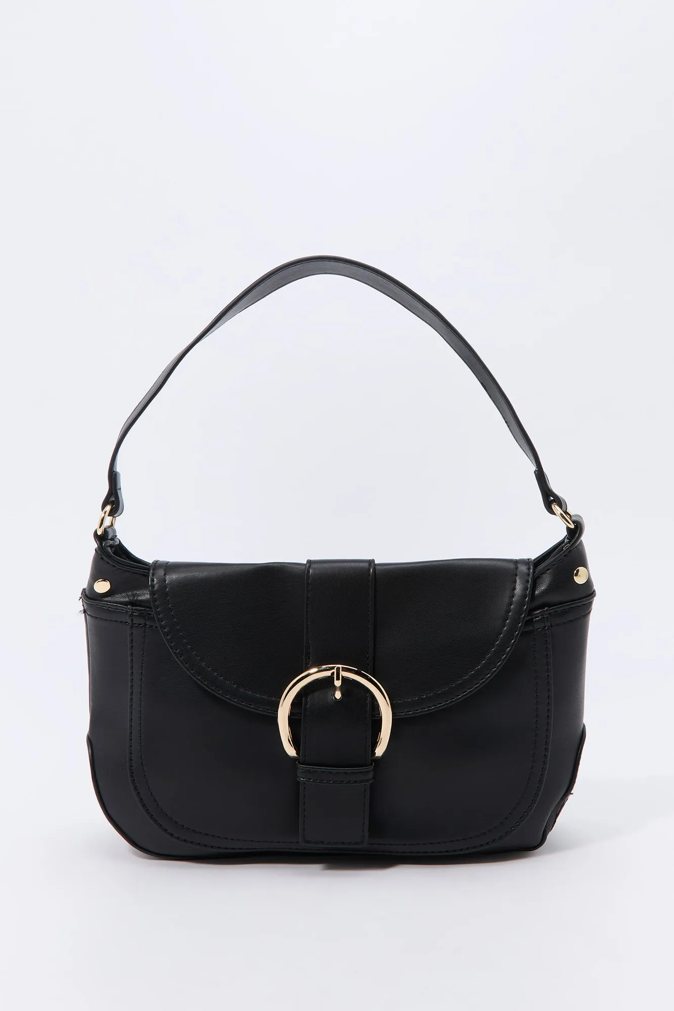 Sac à main en similicuir avec boucle