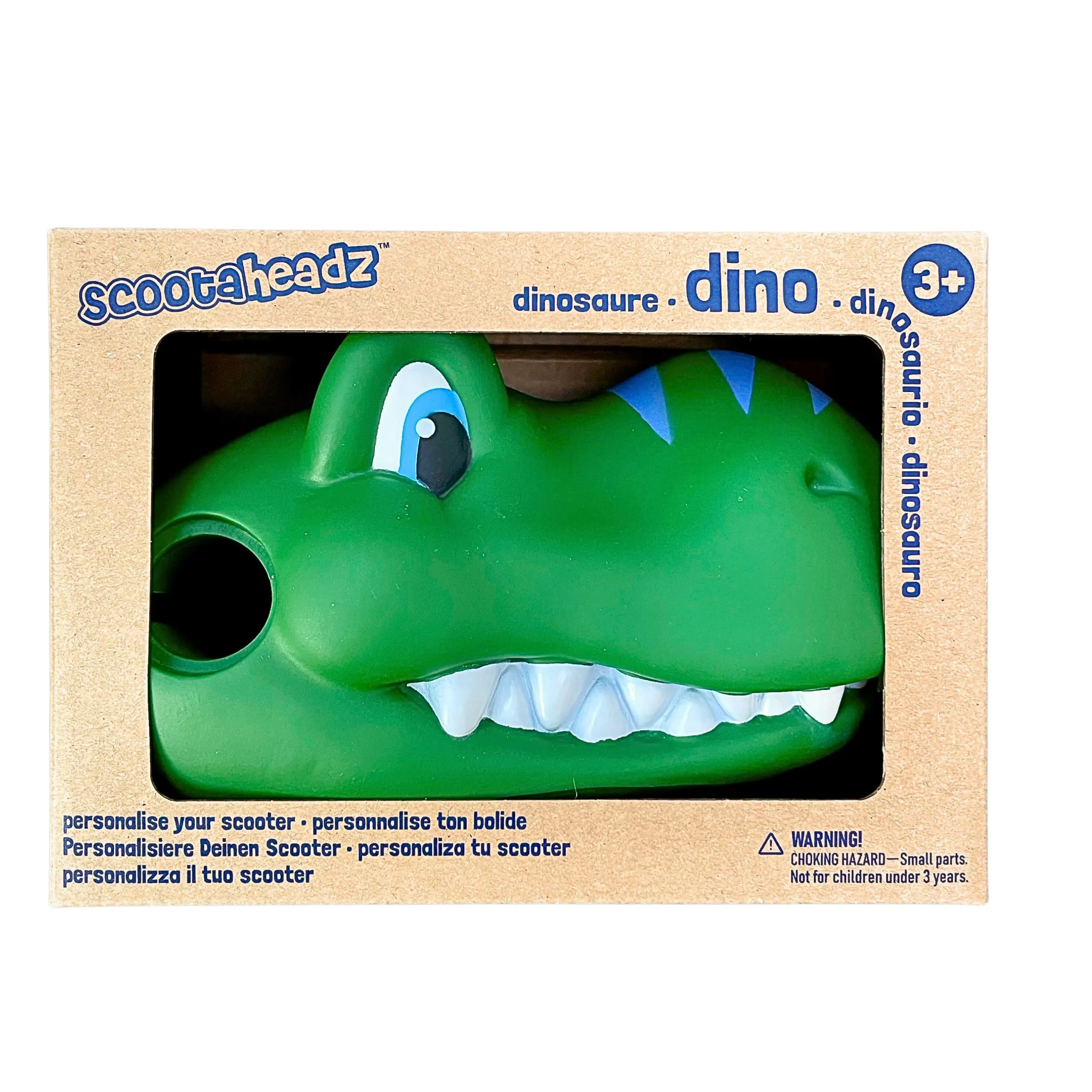 Scooter Head Dino - Green