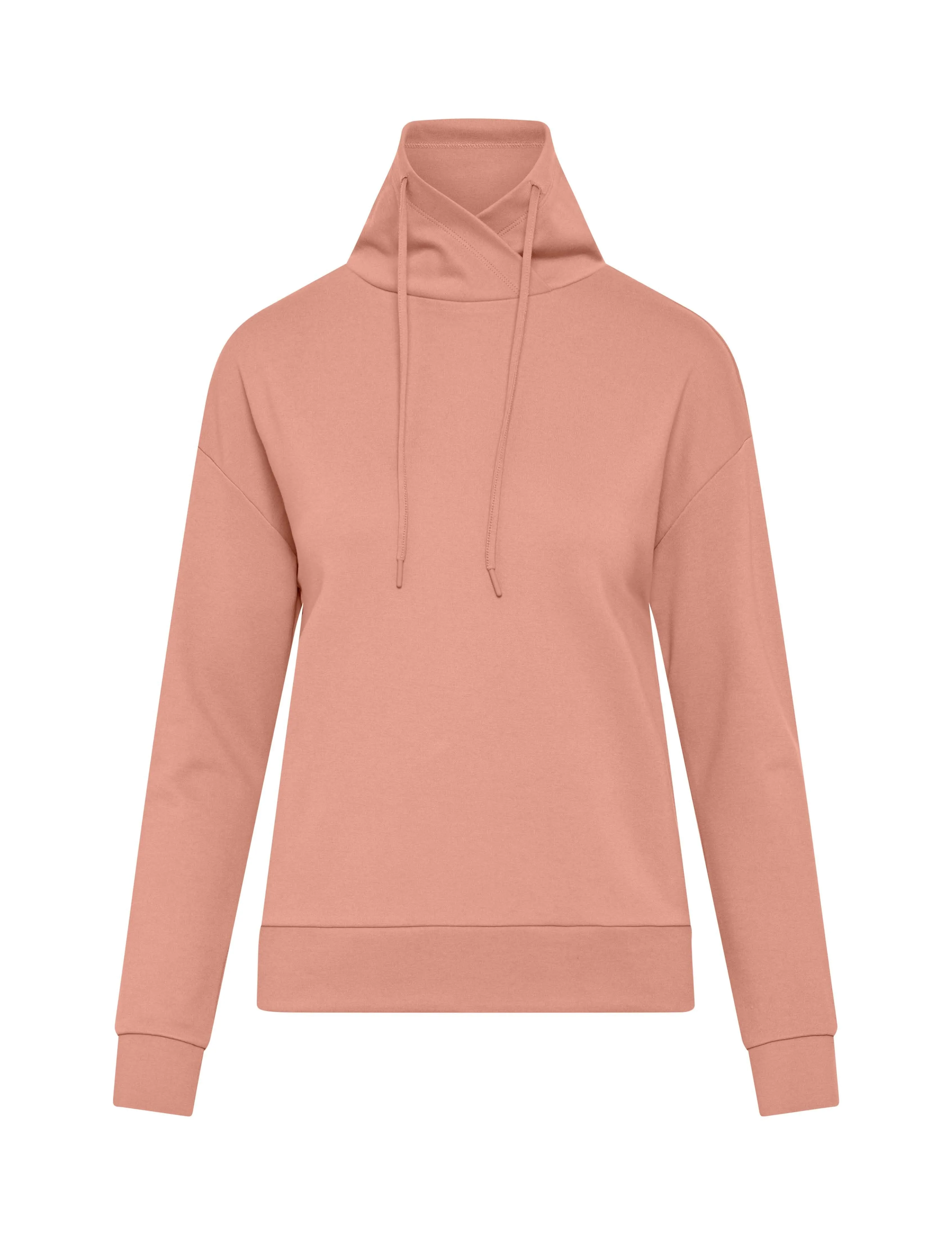 Serenity Knit Funnel Neck Sweatshirt- Sale