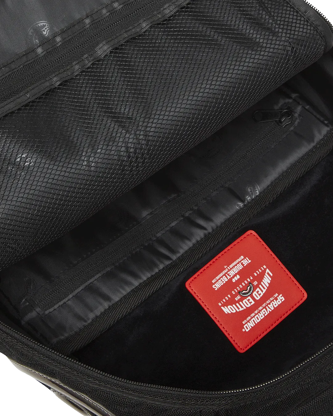 Sprayground DLXSV Backpack (Black Quilted Irridescent)