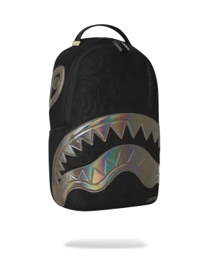 Sprayground DLXSV Backpack (Black Quilted Irridescent)