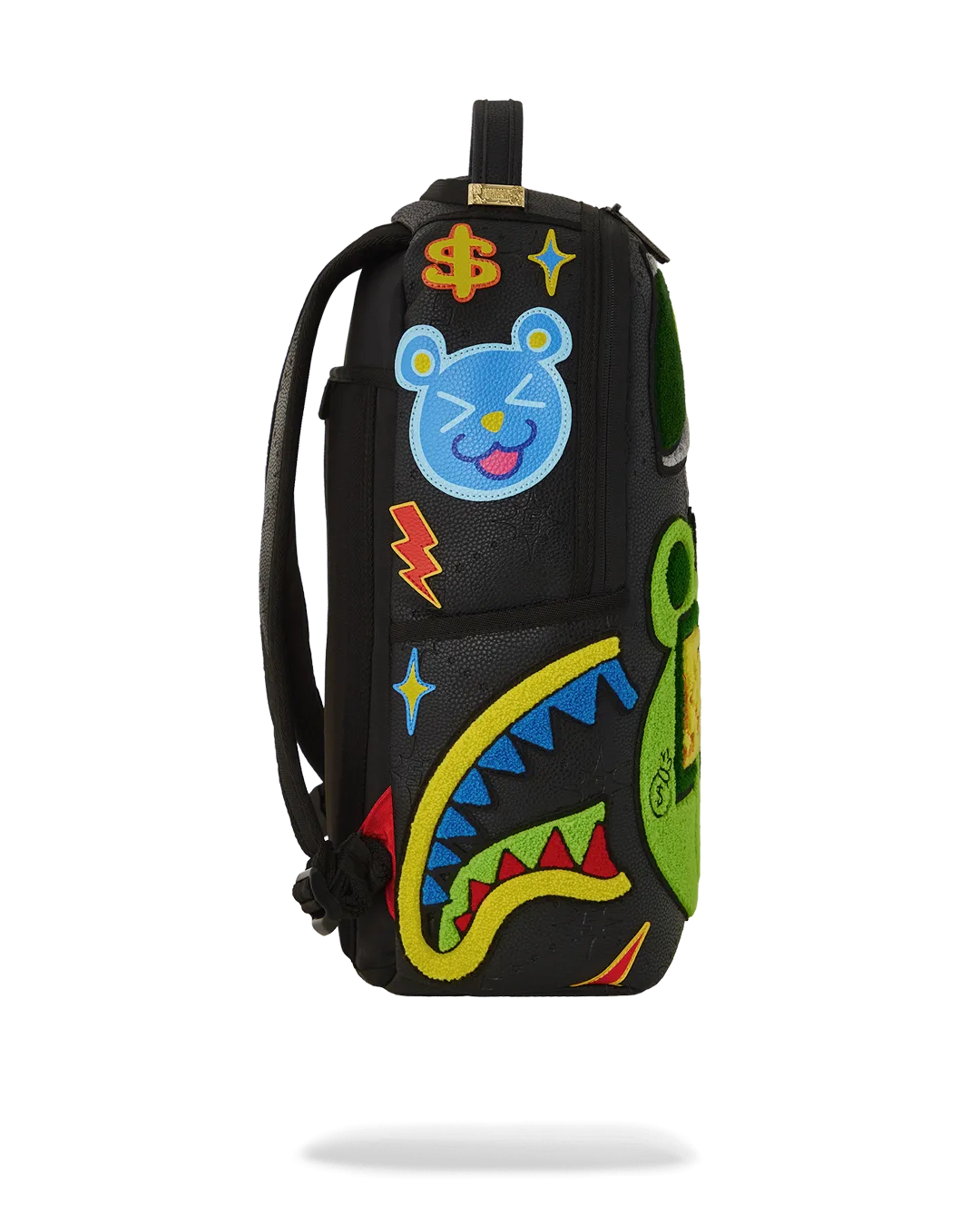 Sprayground DLXSV Backpack (Colorful Money Bear Cheneille)