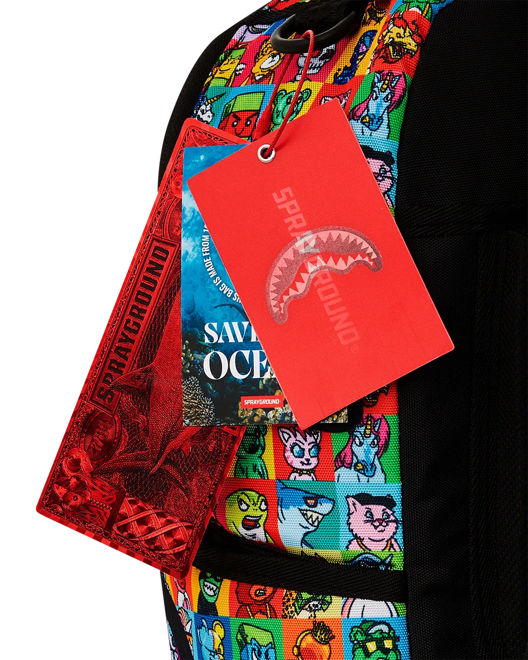 Sprayground DLXSV Backpack (Repeat Mayhem)