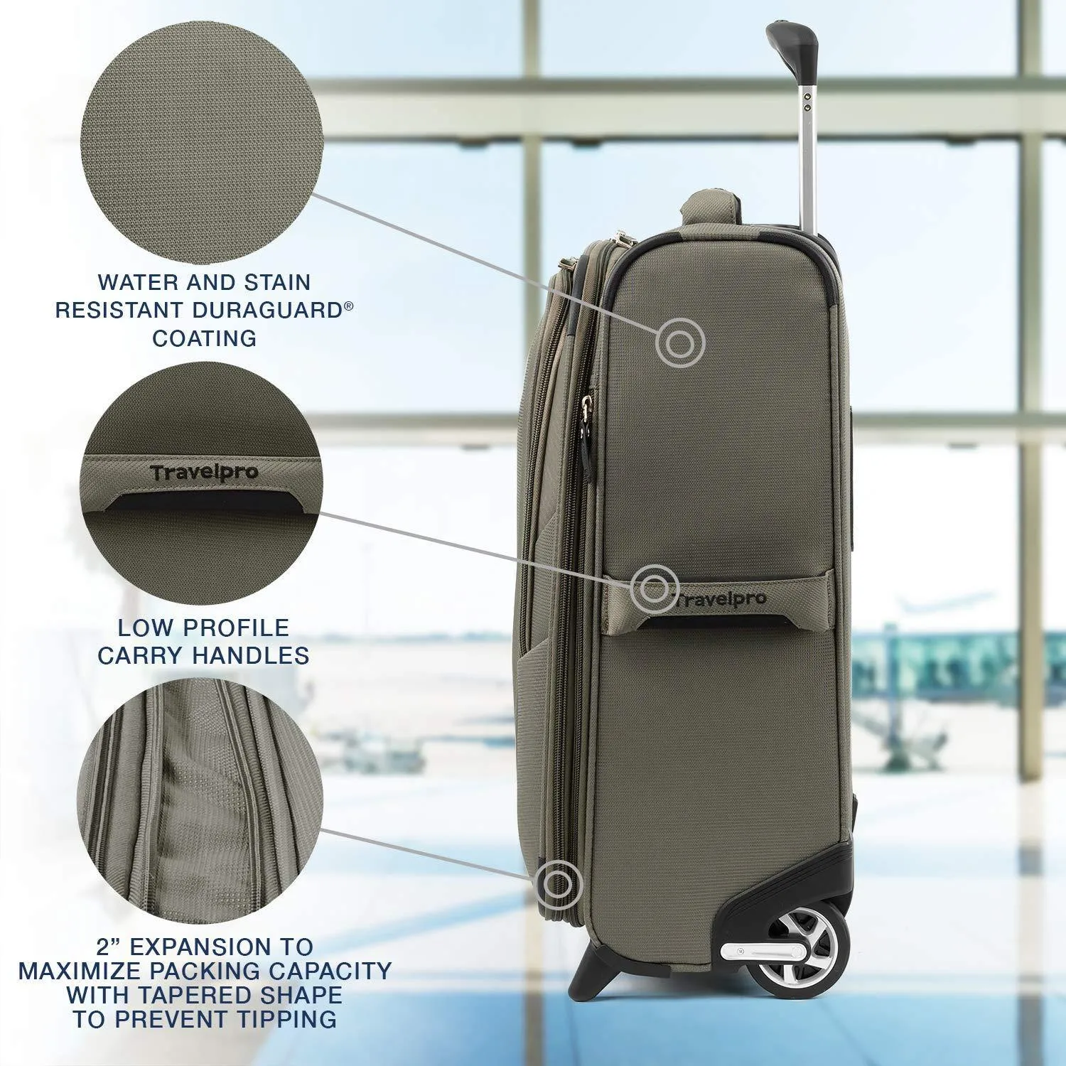 TravelPro Maxlite 5 20" 2-Wheel Wheeled Boarding Bag