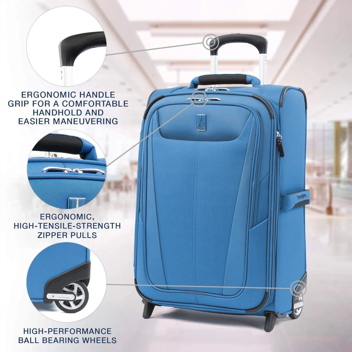 TravelPro Maxlite 5 22" 2-Wheel Carry-On Luggage