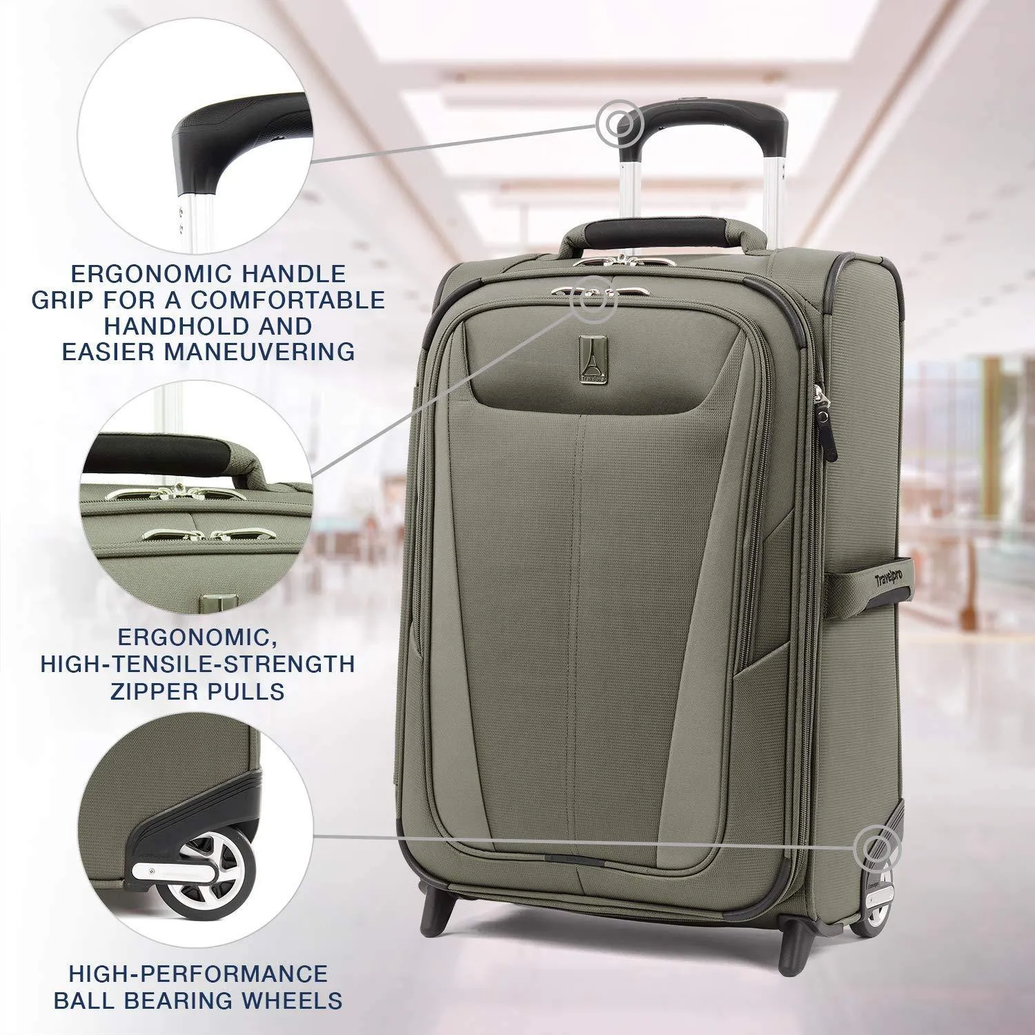 TravelPro Maxlite 5 22" 2-Wheel Carry-On Luggage