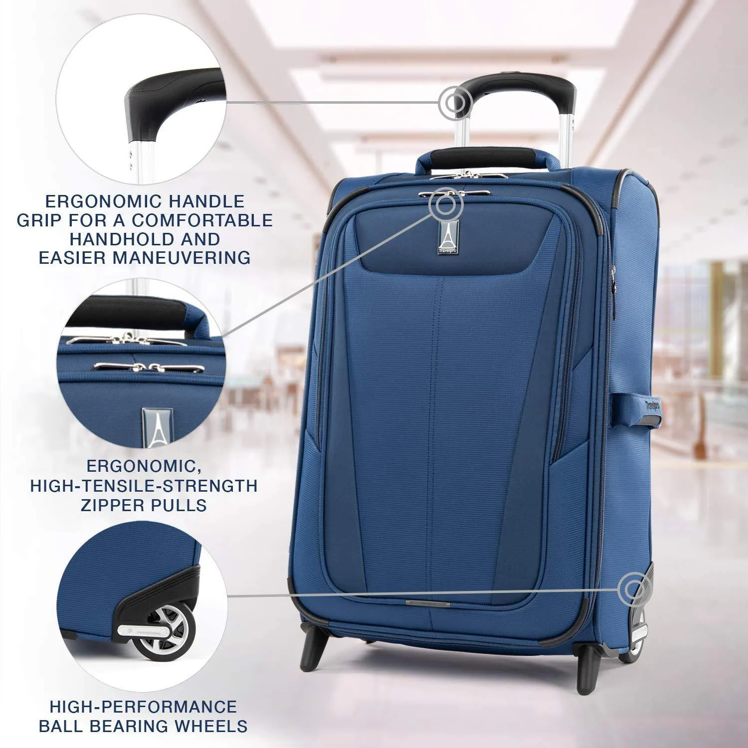 TravelPro Maxlite 5 22" 2-Wheel Carry-On Luggage