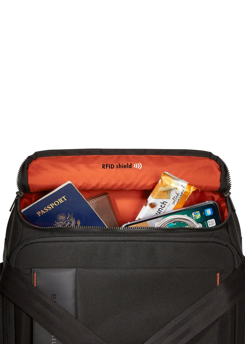 ZDX International Carry-On Duffle Upright - Black